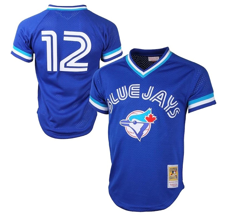 Image 723858.jpg, Product 723-858 / Price $199.00, MLB Roberto Alomar Toronto Blue Jays Mesh Batting Practice Jersey from Fanatics on TSC.ca's Sports department