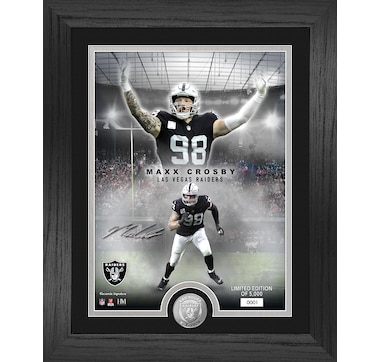 The Highland Mint | Christian McCaffrey NFL Impact Jersey Frame