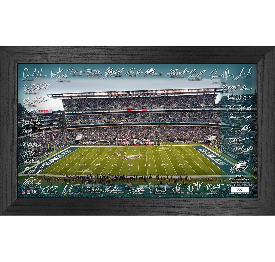 Image 723997.jpg, Product 723-997 / Price $89.99, Philadelphia Eagles 2023 NFL Signature Gridiron from Highland Mint on TSC.ca's Sports department