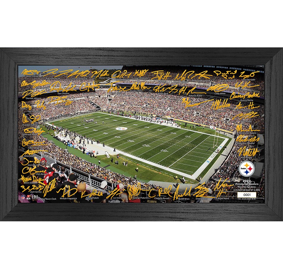 Image 723998.jpg, Product 723-998 / Price $89.99, Pittsburgh Steelers 2023 NFL Signature Gridiron from Highland Mint on TSC.ca's Sports department