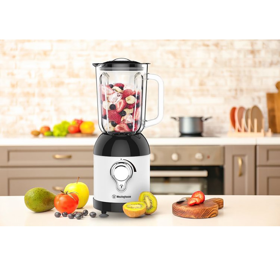 Image 724018_WHT.jpg, Product 724-018 / Price $74.99, Westinghouse Modern Touch Table Blender from Westinghouse on TSC.ca's Kitchen department