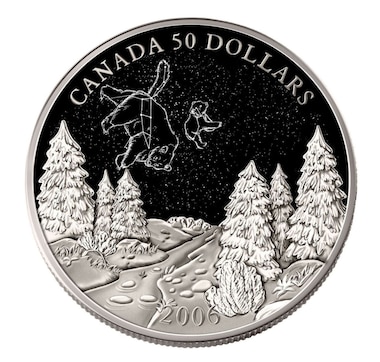 2006 $50 Summer Constellations Pure Palladium Coin