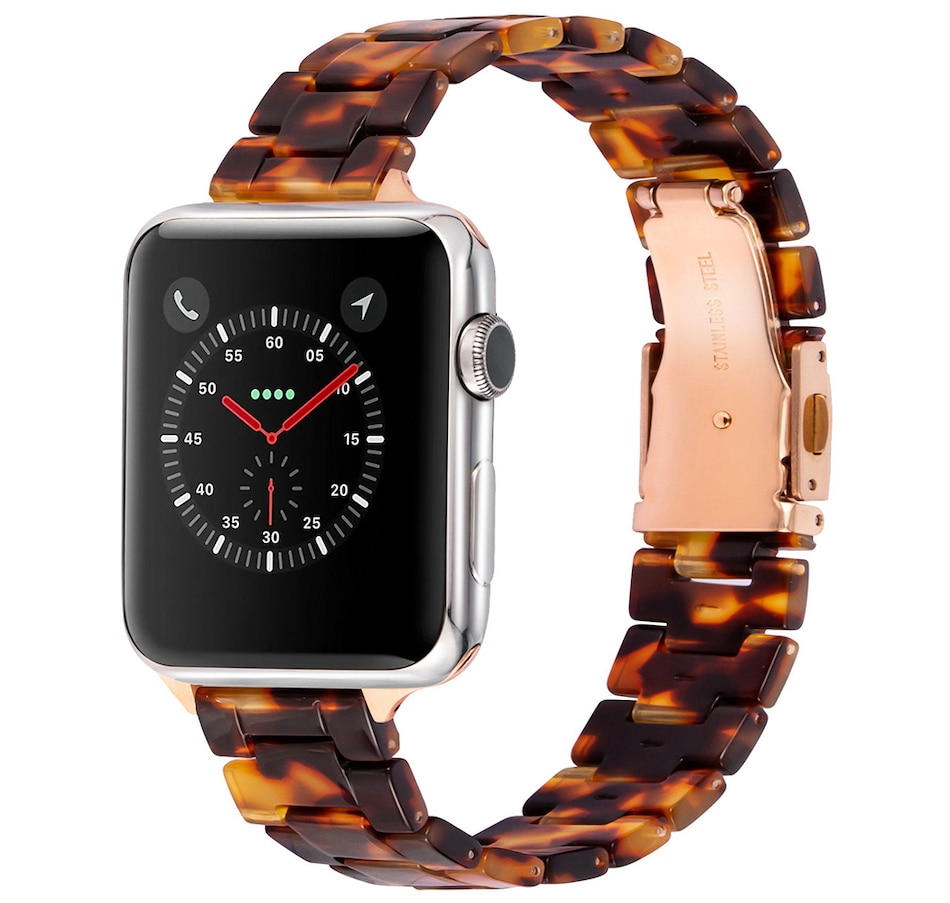 Image 724068_ALTMORE1.jpg, Product 724-068 / Price $34.95, Resin Band for Apple Watch with Butterfly Buckle Clasps from WFG on TSC.ca's Electronics department