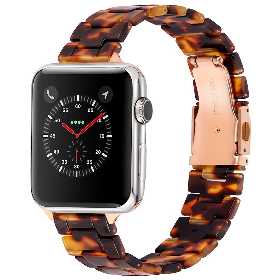 Image 724069_ALTMORE1.jpg, Product 724-069 / Price $34.95, Resin Band for Apple Watch with Butterfly Buckle Clasps from WFG on TSC.ca's Electronics department