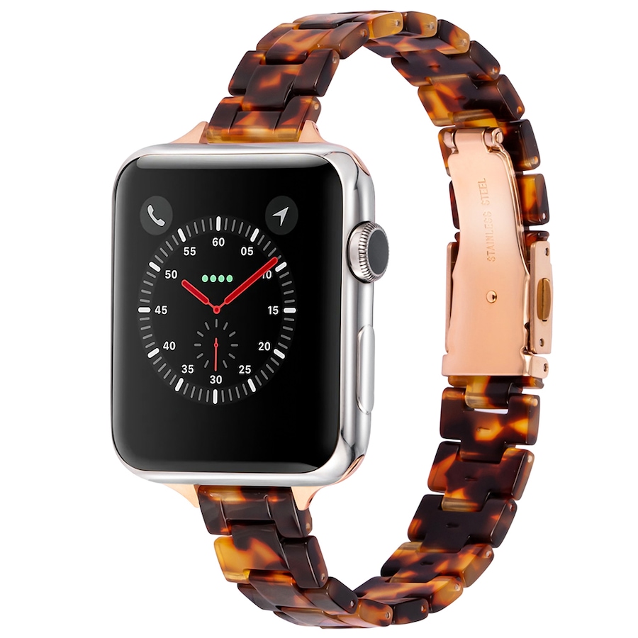 Image 724069_ALTMORE2.jpg, Product 724-069 / Price $34.95, Resin Band for Apple Watch with Butterfly Buckle Clasps from WFG on TSC.ca's Electronics department