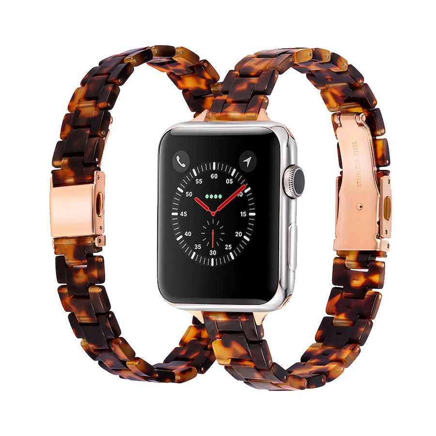 Image 724069_ALTMORE4.jpg, Product 724-069 / Price $34.95, Resin Band for Apple Watch with Butterfly Buckle Clasps from WFG on TSC.ca's Electronics department