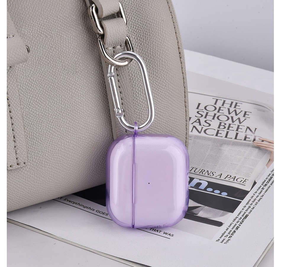 Image 724086_ALTMORE12.jpg, Product 724-086 / Price $19.99, Worryfree Gadgets Protective TPU Clear Case for Apple AirPods 3 (3rd generation) with Keychain from WFG on TSC.ca's Electronics department
