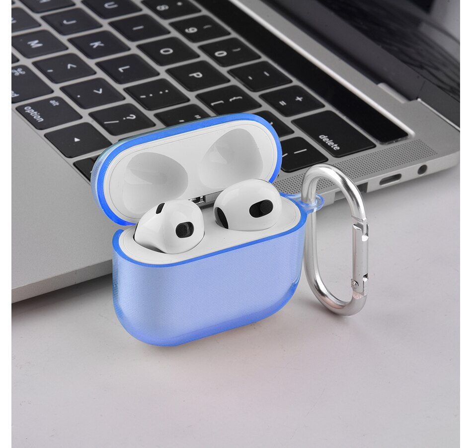 Image 724086_ALTMORE3.jpg, Product 724-086 / Price $19.99, Worryfree Gadgets Protective TPU Clear Case for Apple AirPods 3 (3rd generation) with Keychain from WFG on TSC.ca's Electronics department