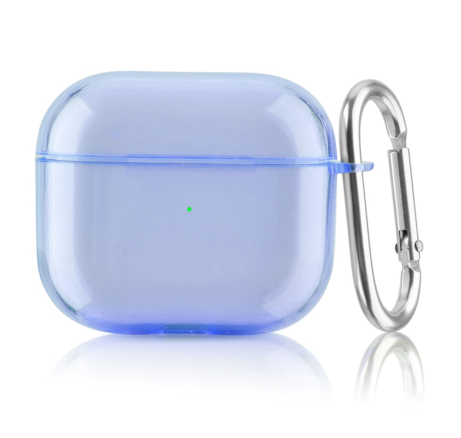 Image 724086_CLEBL.jpg, Product 724-086 / Price $19.99, Worryfree Gadgets Protective TPU Clear Case for Apple AirPods 3 (3rd generation) with Keychain from WFG on TSC.ca's Electronics department