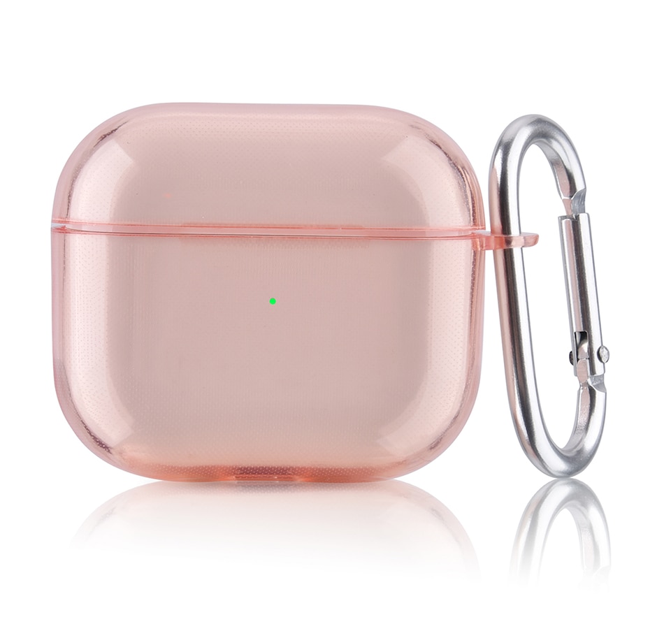 Image 724086_CRPN.jpg, Product 724-086 / Price $19.99, Worryfree Gadgets Protective TPU Clear Case for Apple AirPods 3 (3rd generation) with Keychain from WFG on TSC.ca's Electronics department