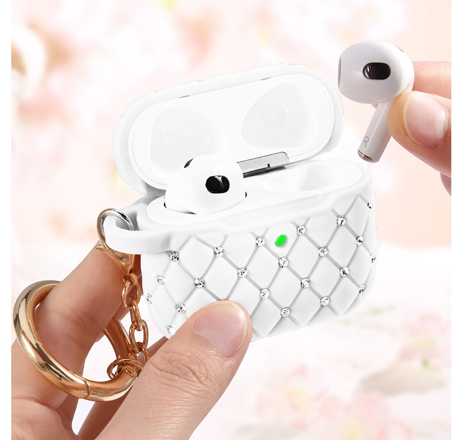 Image 724088_ALTMORE13.jpg, Product 724-088 / Price $25.99, Worryfree Gadgets Bling Case for Apple AirPods 3 (3rd generation) with Keychain from WFG on TSC.ca's Electronics department