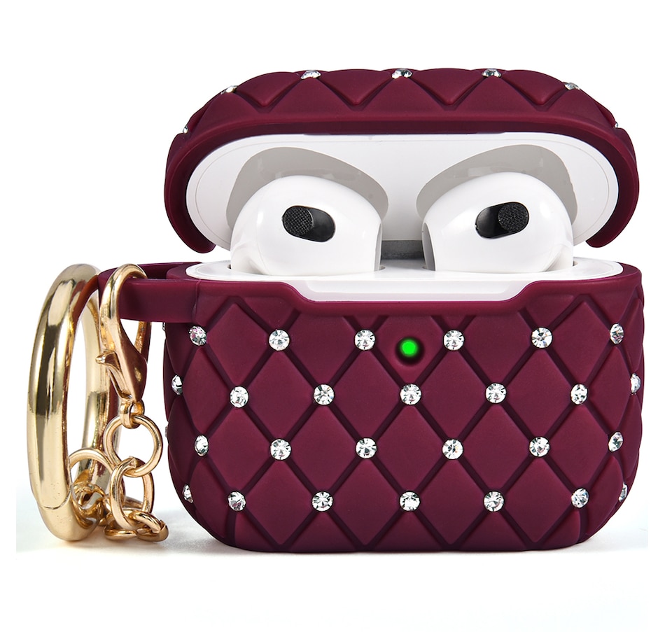 Image 724088_ALTMORE16.jpg, Product 724-088 / Price $25.99, Worryfree Gadgets Bling Case for Apple AirPods 3 (3rd generation) with Keychain from WFG on TSC.ca's Electronics department