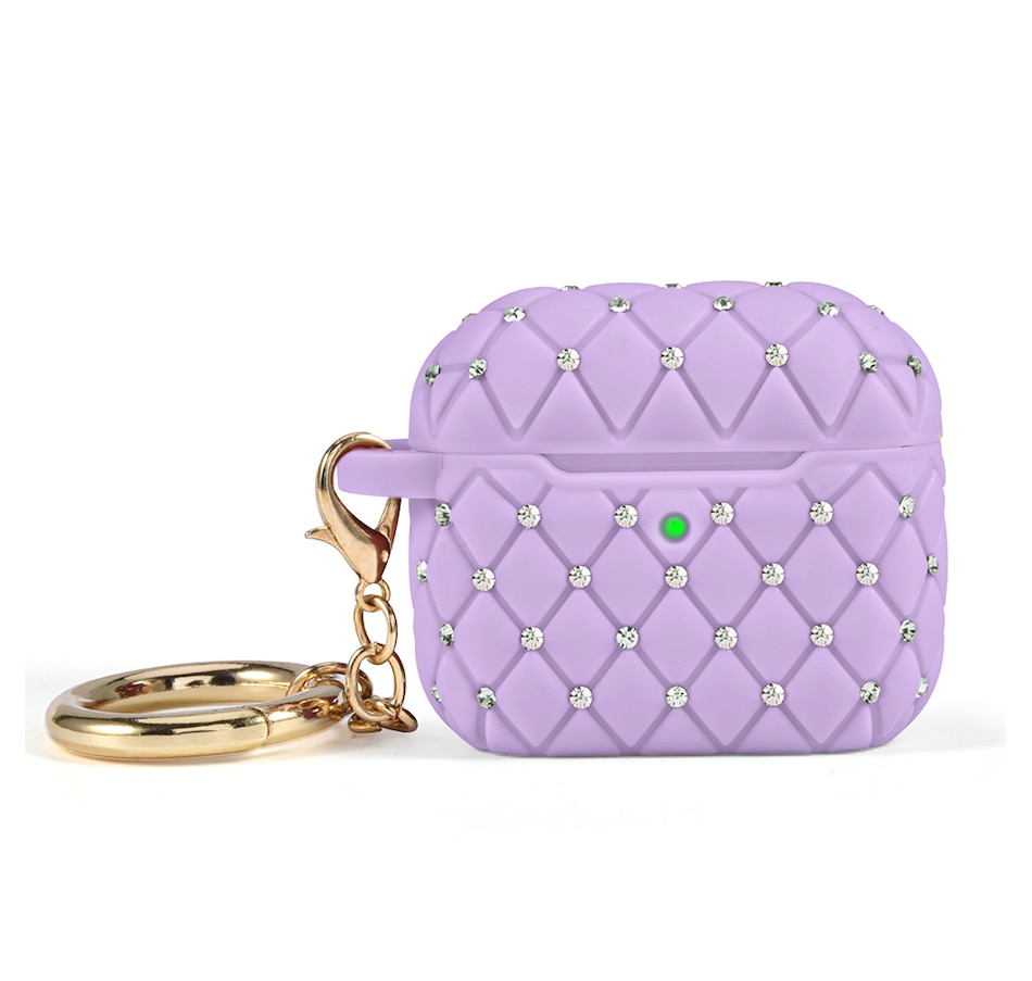 Image 724088_ALTMORE8.jpg, Product 724-088 / Price $25.99, Worryfree Gadgets Bling Case for Apple AirPods 3 (3rd generation) with Keychain from WFG on TSC.ca's Electronics department