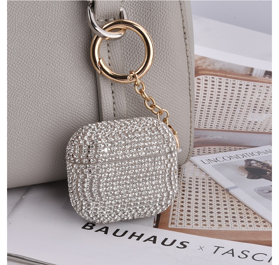 Image 724091_ALTMORE1.jpg, Product 724-091 / Price $31.99, Worryfree Gadgets Full Bling Rhinestone Case for Apple AirPods 3 (3rd generation) with Keychain from WFG on TSC.ca's Electronics department