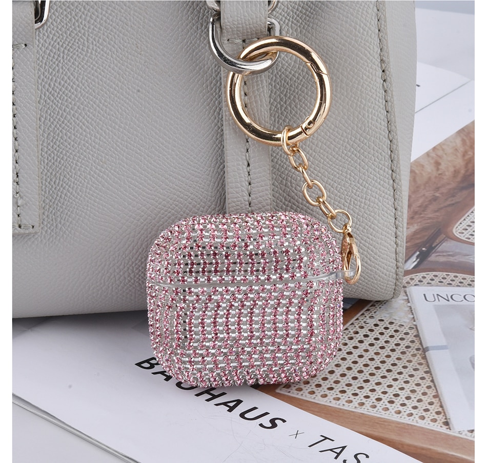 Image 724091_ALTMORE4.jpg, Product 724-091 / Price $31.99, Worryfree Gadgets Full Bling Rhinestone Case for Apple AirPods 3 (3rd generation) with Keychain from WFG on TSC.ca's Electronics department