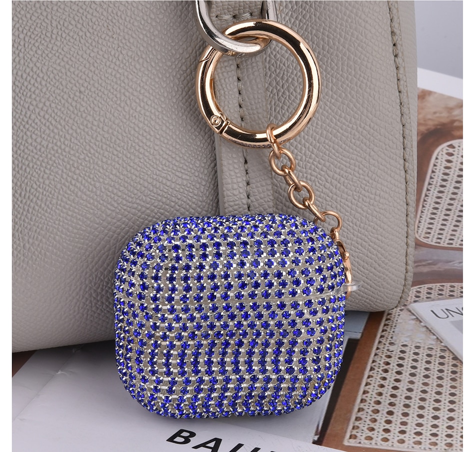 Image 724091_ALTMORE7.jpg, Product 724-091 / Price $31.99, Worryfree Gadgets Full Bling Rhinestone Case for Apple AirPods 3 (3rd generation) with Keychain from WFG on TSC.ca's Electronics department
