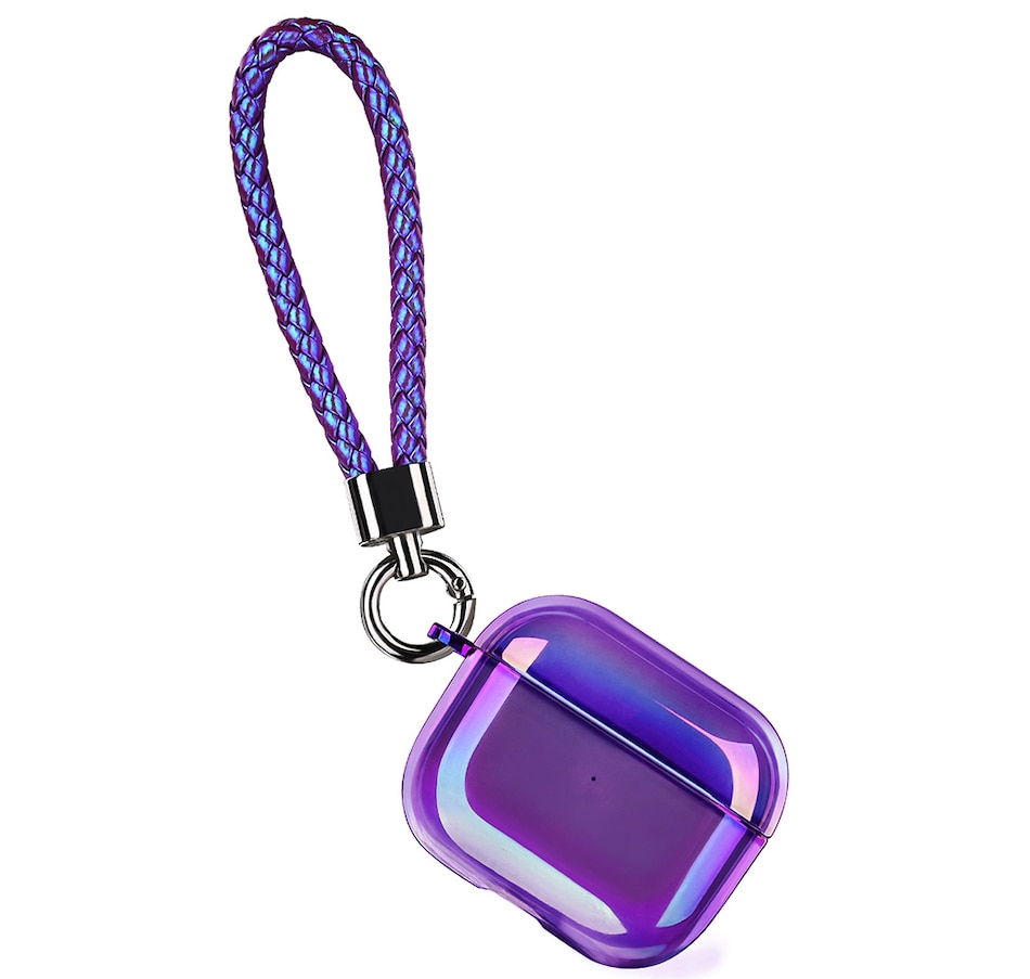 Image 724093_ALTMORE1.jpg, Product 724-093 / Price $21.99, Worryfree Gadgets Shiny Clear Case for Apple AirPods 3 (3rd generation) with Keychain from WFG on TSC.ca's Electronics department