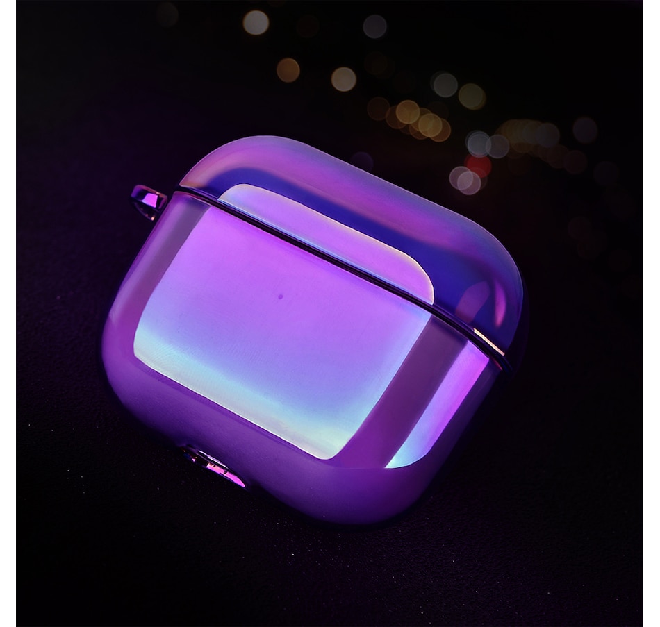 Image 724093_ALTMORE2.jpg, Product 724-093 / Price $21.99, Worryfree Gadgets Shiny Clear Case for Apple AirPods 3 (3rd generation) with Keychain from WFG on TSC.ca's Electronics department