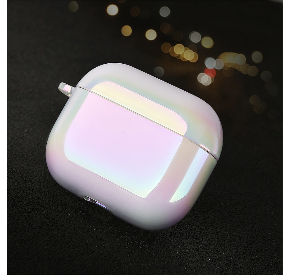 Image 724093_ALTMORE6.jpg, Product 724-093 / Price $21.99, Worryfree Gadgets Shiny Clear Case for Apple AirPods 3 (3rd generation) with Keychain from WFG on TSC.ca's Electronics department