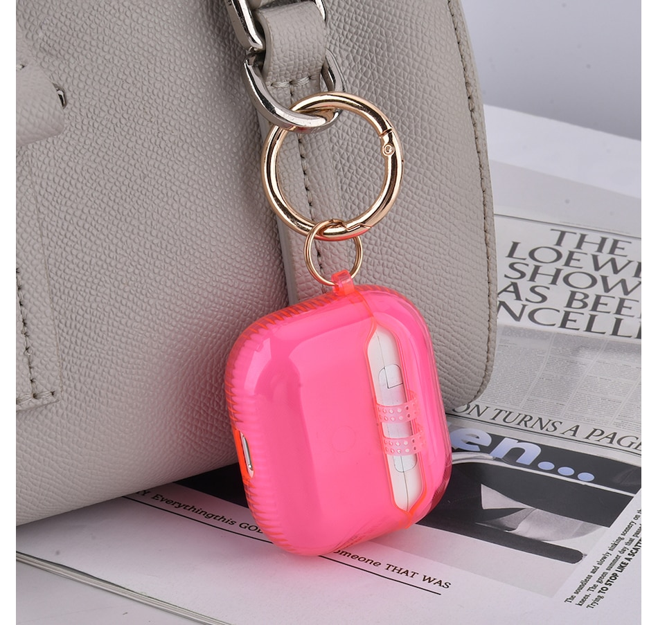 Image 724094_ALTMORE2.jpg, Product 724-094 / Price $21.99, Worryfree Gadgets Protective TPU Case for Apple AirPods 3 (3rd generation) with Golden Keychain from WFG on TSC.ca's Electronics department