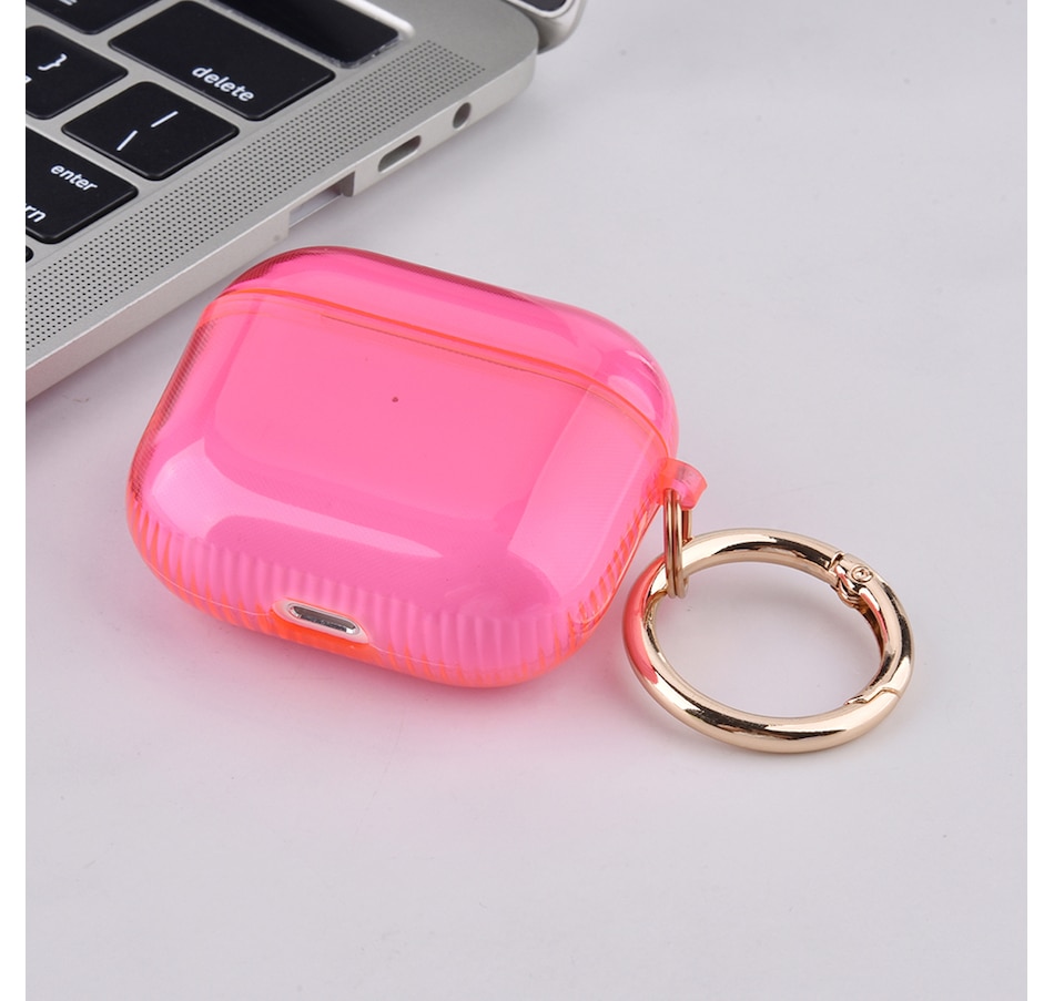 Image 724094_ALTMORE3.jpg, Product 724-094 / Price $21.99, Worryfree Gadgets Protective TPU Case for Apple AirPods 3 (3rd generation) with Golden Keychain from WFG on TSC.ca's Electronics department