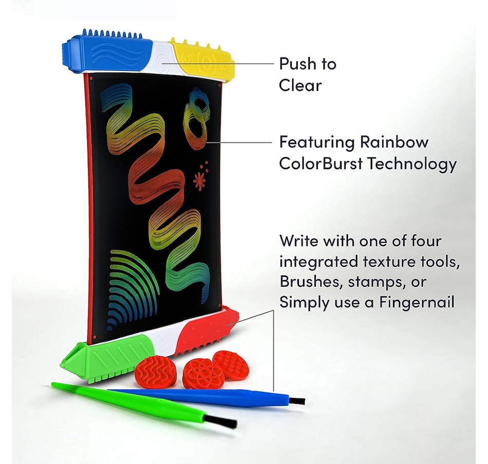 Image 724097_ALTMORE2.jpg, Product 724-097 / Price $44.99, Boogie Board Scribble 'n' Play Reusable Kids Drawing Board Creativity Kit from Boogie Board on TSC.ca's Electronics department