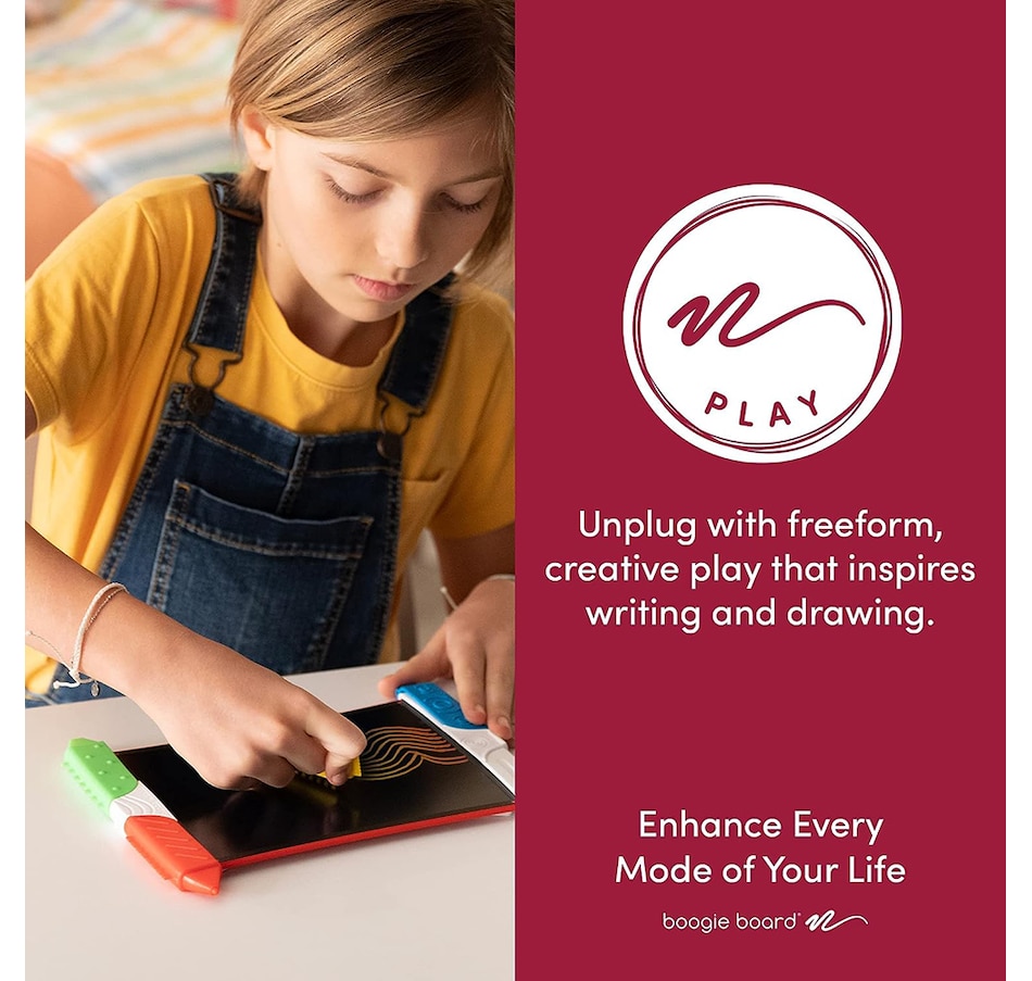 Image 724097_ALTMORE5.jpg, Product 724-097 / Price $44.99, Boogie Board Scribble 'n' Play Reusable Kids Drawing Board Creativity Kit from Boogie Board on TSC.ca's Electronics department