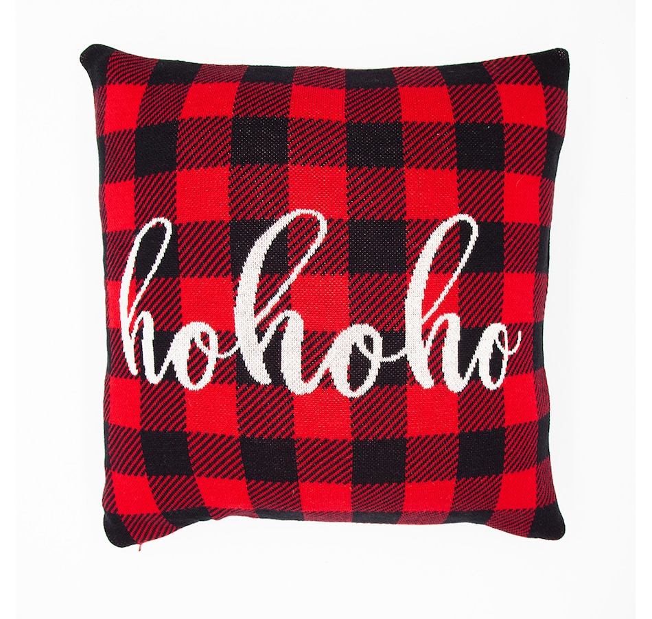 Image 724138.jpg, Product 724-138 / Price $14.99, Ho Ho Ho Cushion 18" X 18" from Millano on TSC.ca's Home & Garden department