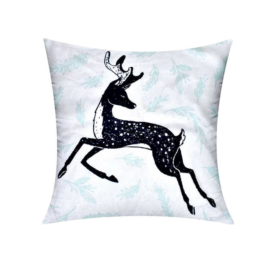 Image 724153.jpg, Product 724-153 / Price $14.99, Jumping Deer Solid Mint Back Cushion (18" x 18") on TSC.ca's Home & Garden department