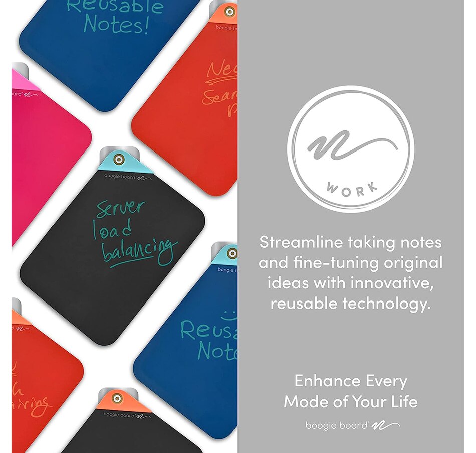 Image 724197_ALTMORE2.jpg, Product 724-197 / Price $37.99, Boogie Board VersaNotes Expansion Pack, Reusable Dry-Erase and Sticky Note from Boogie Board on TSC.ca's Electronics department