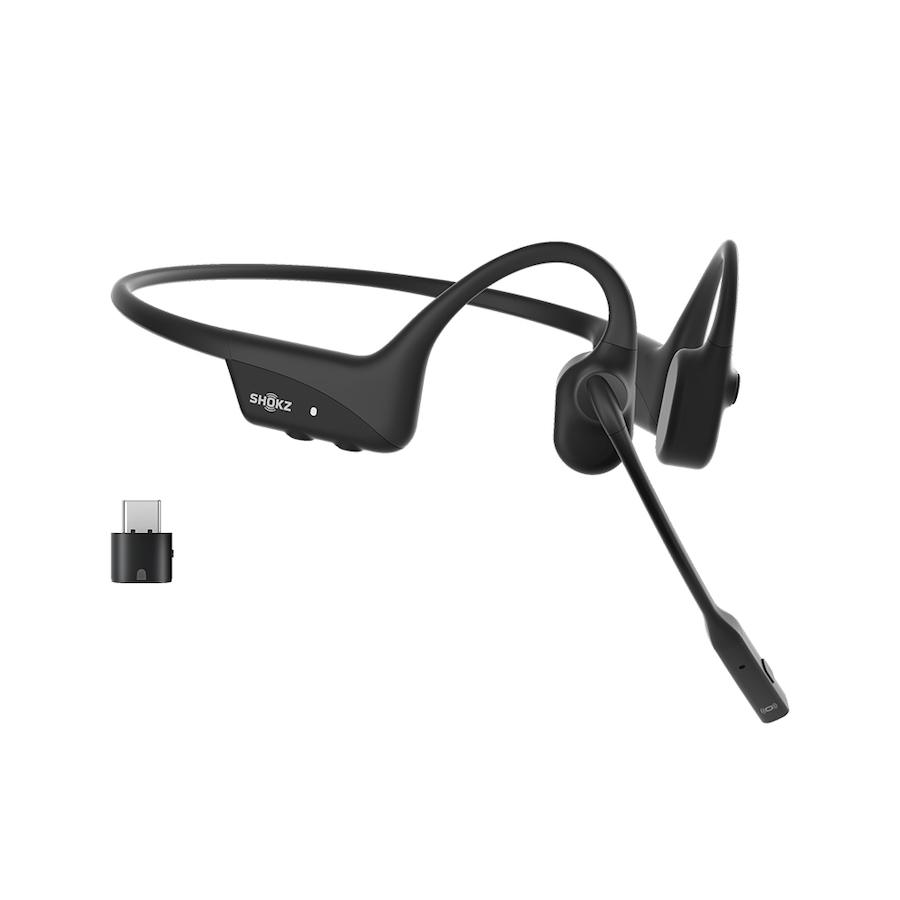 Image 724199.jpg, Product 724-199 / Price $269.99, Shokz OpenComm2 UC with USB-C Dongle Bluetooth Stereo Headset from Shokz on TSC.ca's Electronics department