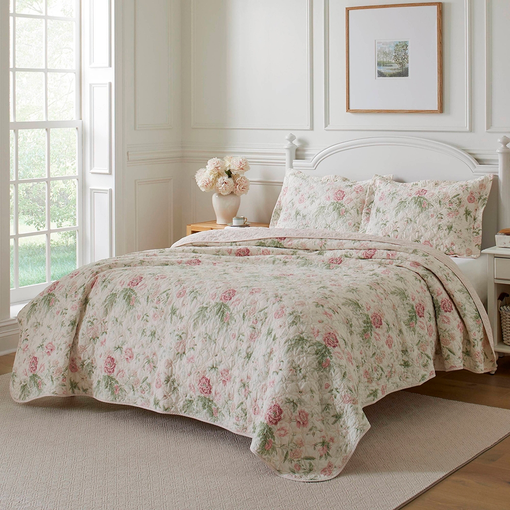 Laura Ashley Breezy Quilt Set - TSC.ca