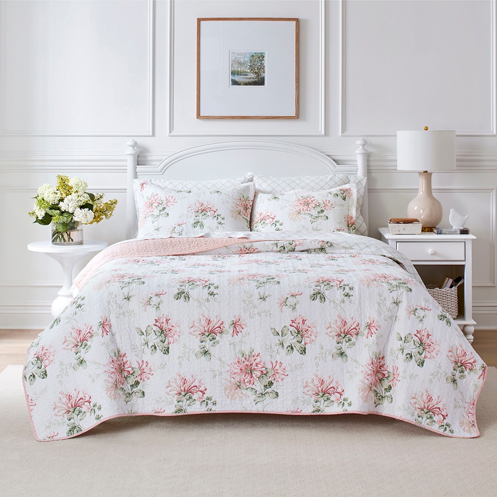 Laura Ashley Honeysuckle Quilt Set