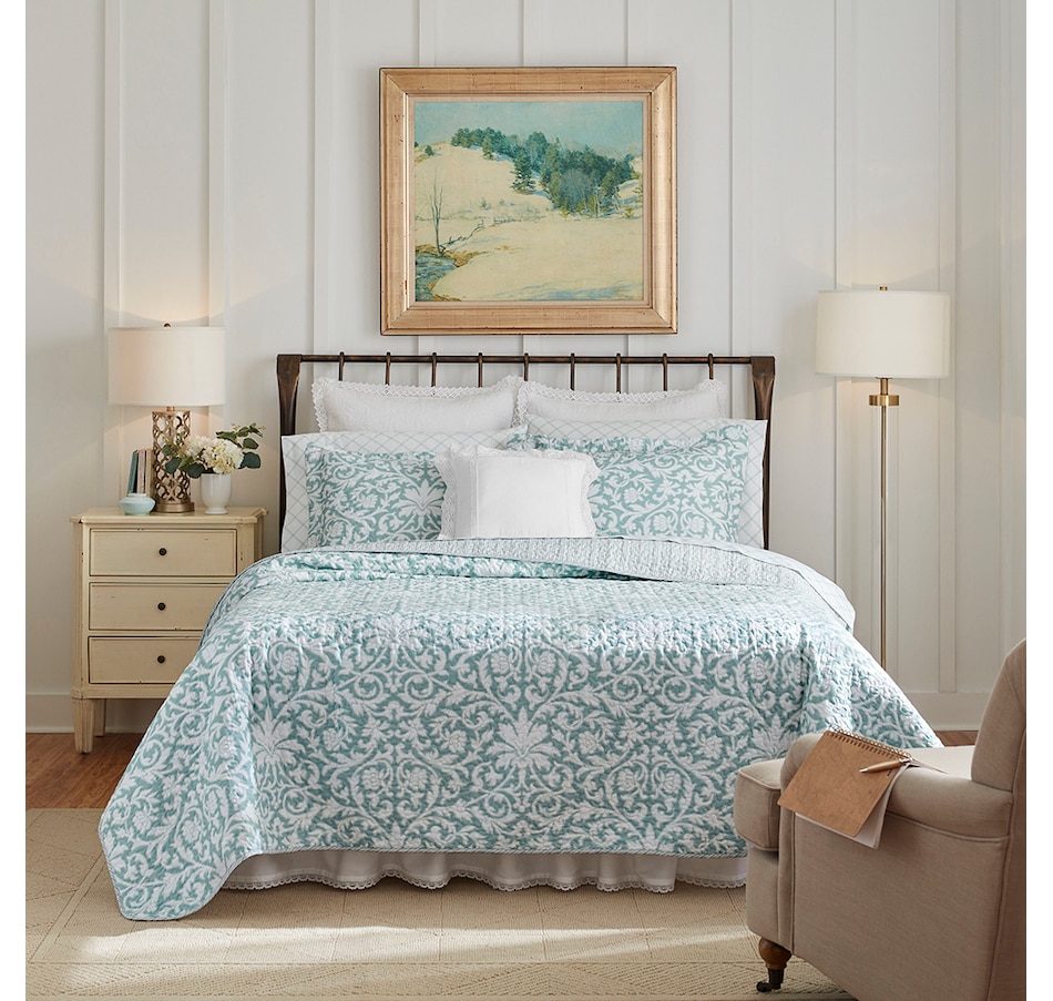 Home & Garden - Bedding & Bath - Blankets, Quilts, Coverlets & Throws -  Quilts - Laura Ashley Mia Quilt Set - Online Shopping for Canadians