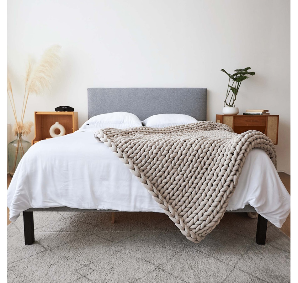 Image 724367_ALTMORE11.jpg, Product 724-367 / Price $279.00, Hush Cotton Knit Weighted Blanket from Hush on TSC.ca's Home & Garden department
