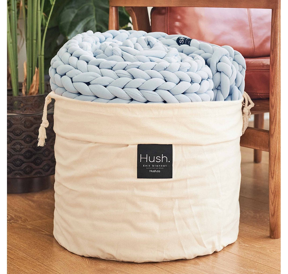 Image 724367_ALTMORE14.jpg, Product 724-367 / Price $279.00, Hush Cotton Knit Weighted Blanket from Hush on TSC.ca's Home & Garden department