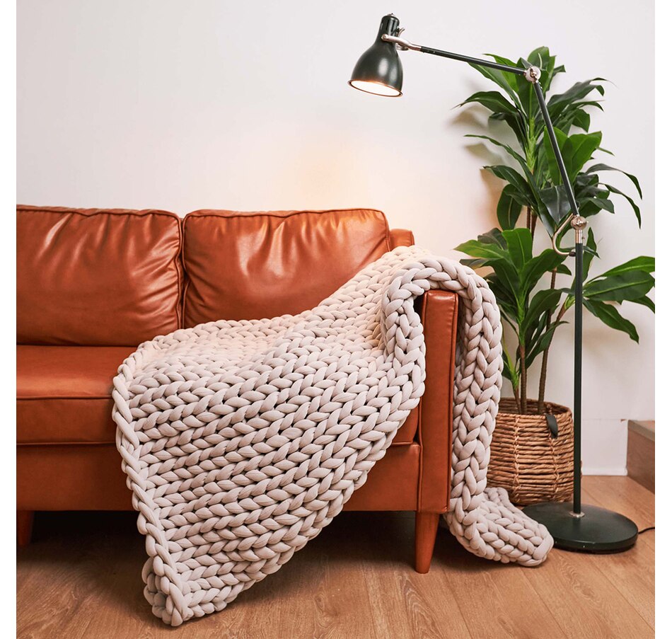 Image 724367_ALTMORE18.jpg, Product 724-367 / Price $279.00, Hush Cotton Knit Weighted Blanket from Hush on TSC.ca's Home & Garden department