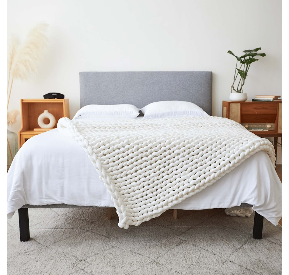 Image 724367_ALTMORE9.jpg, Product 724-367 / Price $279.00, Hush Cotton Knit Weighted Blanket from Hush on TSC.ca's Home & Garden department