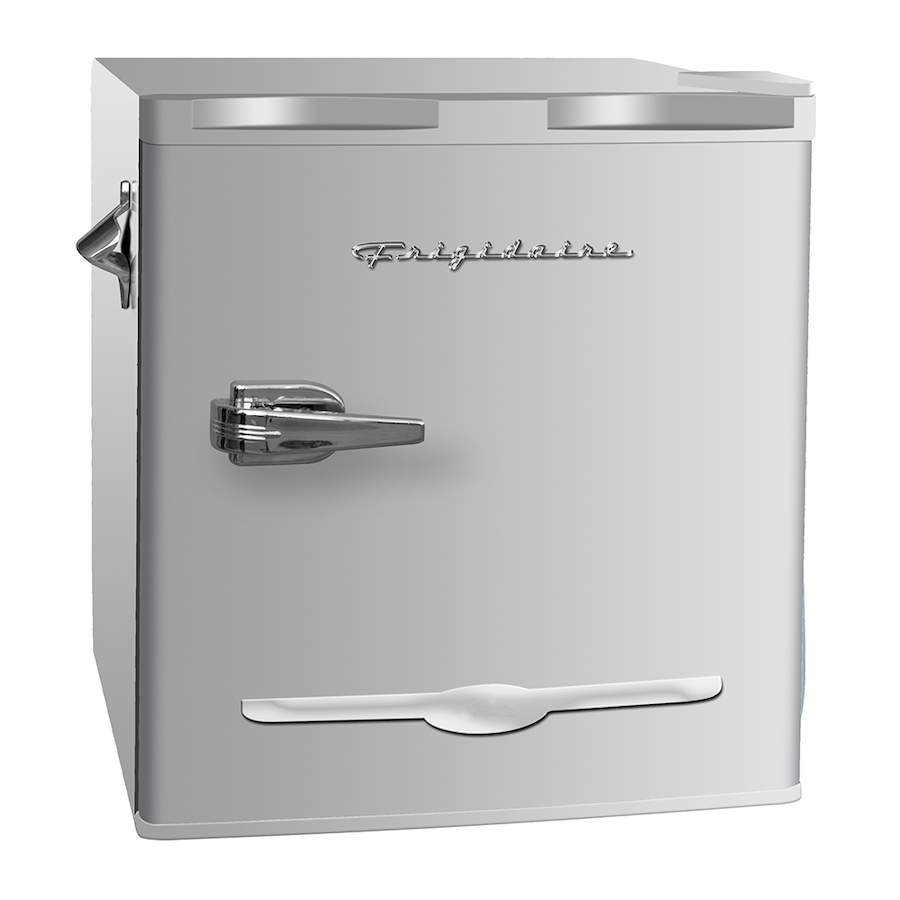 Image 724391.jpg, Product 724-391 / Price $229.99, Frigidaire 1.6 cu. ft. Retro Bar Fridge with Bottle Opener (moonbeam) from Frigidaire on TSC.ca's Kitchen department