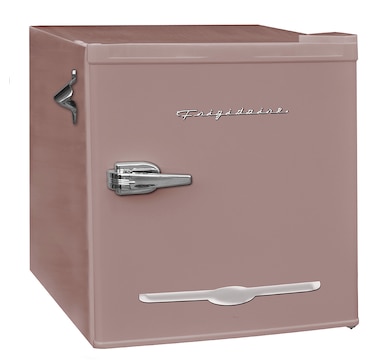 Frigidaire 1.6 cu. ft. Retro Bar Fridge with Bottle Opener (coral)