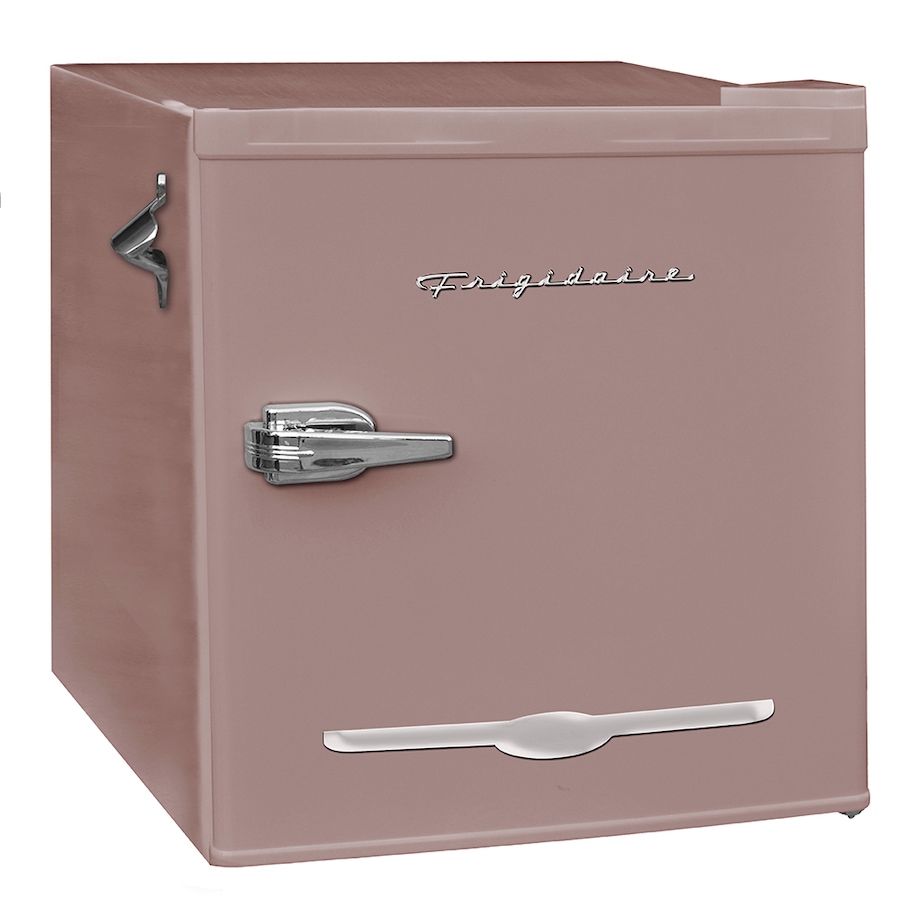 Image 724392.jpg, Product 724-392 / Price $229.99, Frigidaire 1.6 cu. ft. Retro Bar Fridge with Bottle Opener (coral) from Frigidaire on TSC.ca's Kitchen department
