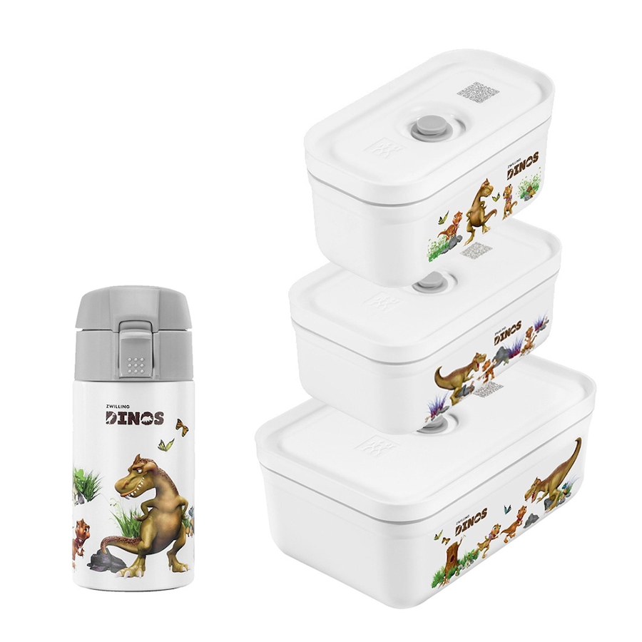 Image 724423.jpg, Product 724-423 / Price $89.99, Zwilling Fresh And Save 4-Piece Dino Lunch Box Set from Zwilling on TSC.ca's Kitchen department