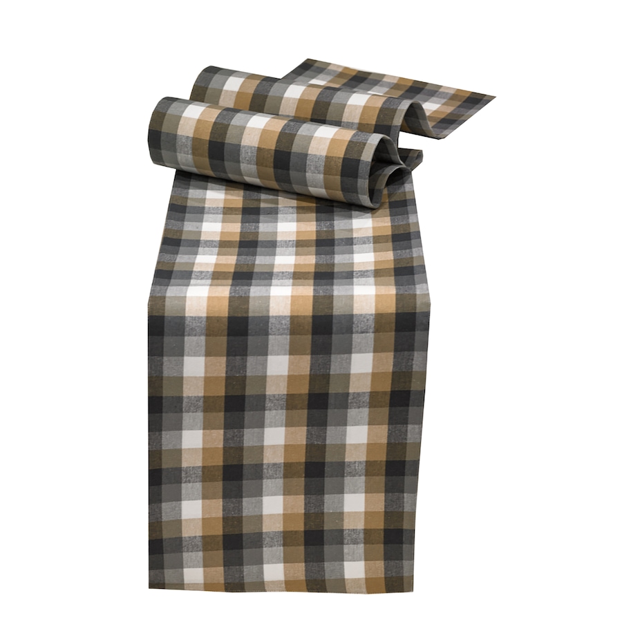 Image 724439.jpg, Product 724-439 / Price $24.99, Mera Linens Natural Plaid Runner (13" x 72") from Mera Linens on TSC.ca's Kitchen department