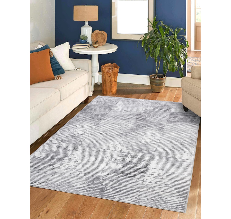 Image 724483_ALTMORE4.jpg, Product 724-483 / Price $70.00 - $350.00, Viana Aura Grey Print Rug from Viana Inc on TSC.ca's Home & Garden department