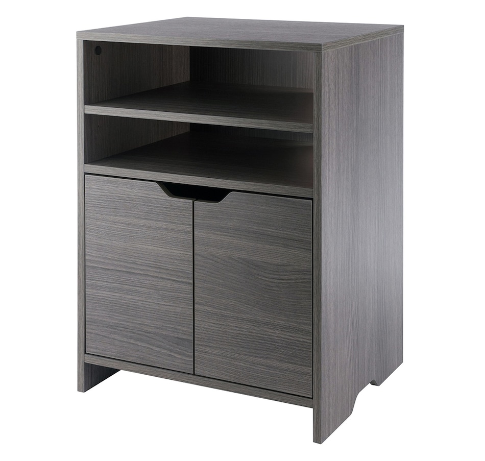 Image 724598_CHR.jpg, Product 724-598 / Price $179.99, Winsome Nova Open Shelf Storage Cabinet (White) from Winsome on TSC.ca's Home & Garden department