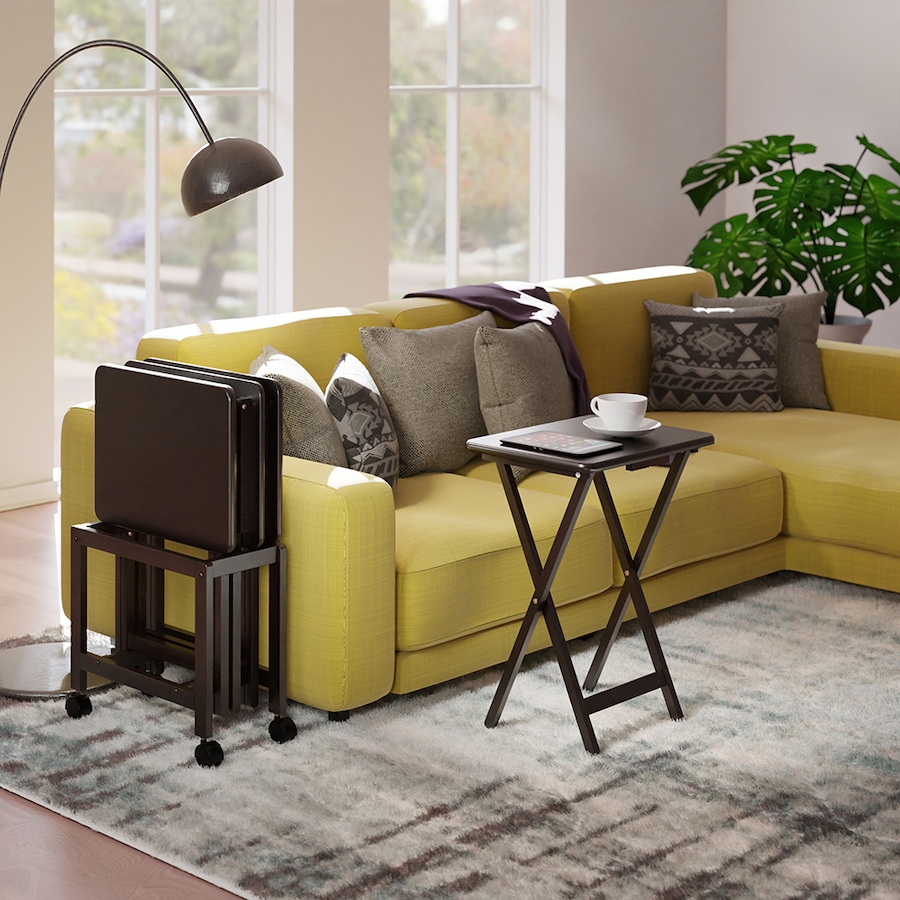 Image 724601_ALTMORE3.jpg, Product 724-601 / Price $159.99, Winsome Allen 5-Piece Snack Table Set (Coffee) from Winsome on TSC.ca's Home & Garden department