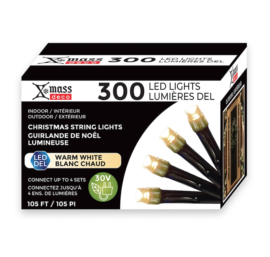 Image 724630.jpg, Product 724-630 / Price $49.99, Xmass Deco 300 String LED Lights from Xmass Deco on TSC.ca's Home & Garden department