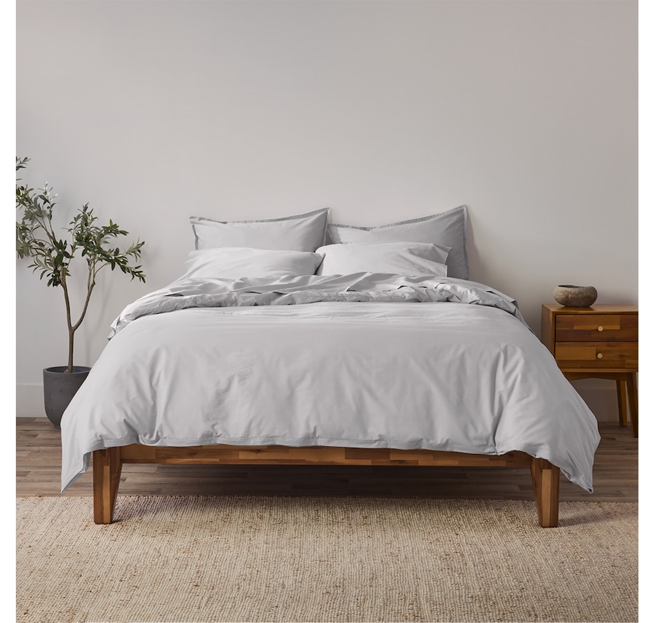 Image 724680_ALTMORE1.jpg, Product 724-680 / Price $120.00 - $180.00, Silk & Snow Percale Cotton Sheet Set from Silk & Snow on TSC.ca's Home & Garden department