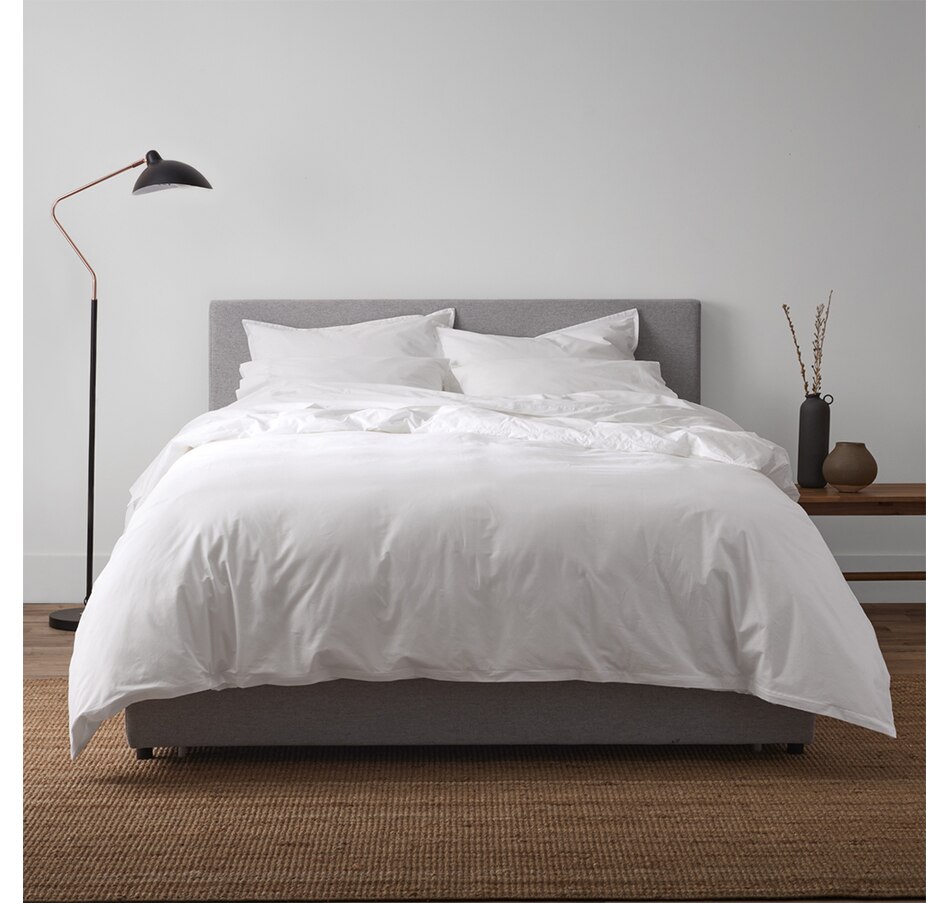 Image 724680_ALTMORE19.jpg, Product 724-680 / Price $120.00 - $180.00, Silk & Snow Percale Cotton Sheet Set from Silk & Snow on TSC.ca's Home & Garden department