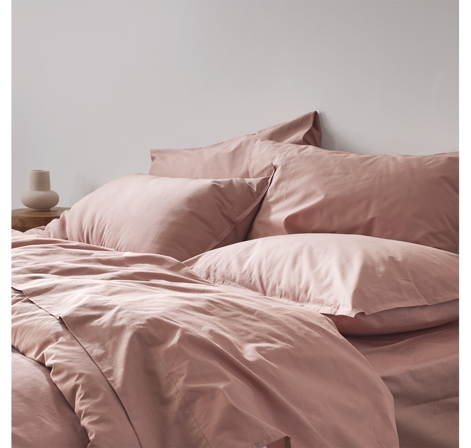 Image 724680_ALTMORE8.jpg, Product 724-680 / Price $120.00 - $180.00, Silk & Snow Percale Cotton Sheet Set from Silk & Snow on TSC.ca's Home & Garden department